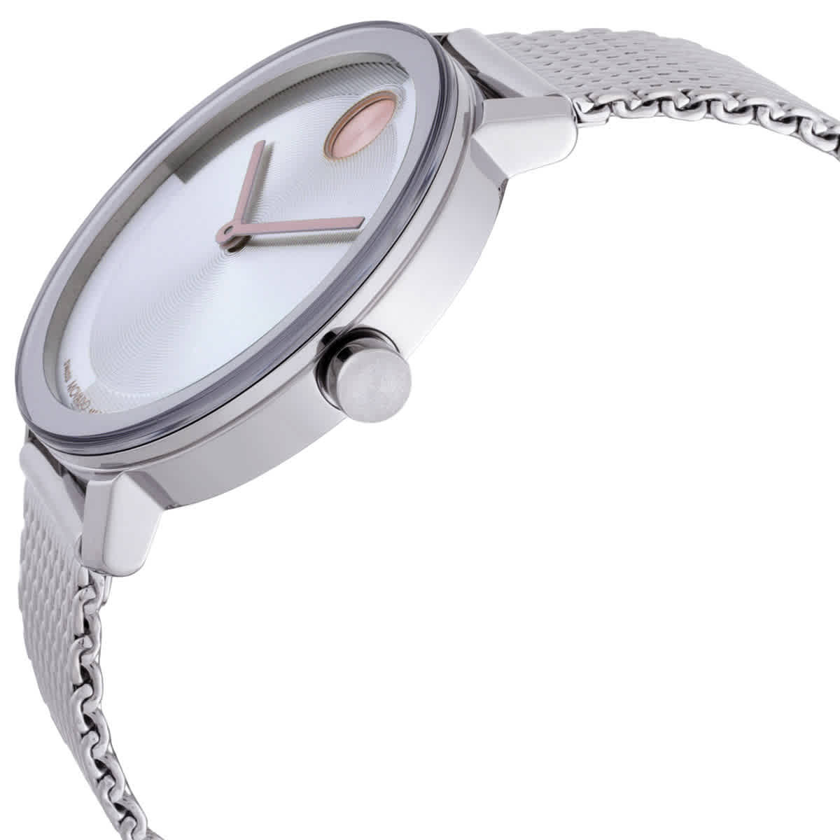 Movado Bold Evolution 2.0 Quartz Silver Dial Ladies Watch 3601085