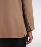 'S Max Mara Double-breasted virgin wool blazer