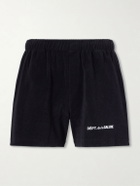 Gallery Dept. - Zuma Straight-Leg Logo-Print Organic Cotton-Jersey Shorts - Black