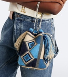 JW Anderson La Mochia Wayuu woven bucket bag