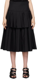 Renaissance Renaissance Black July Midi Skirt