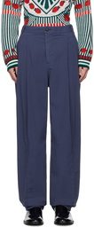 Henrik Vibskov Blue Claus Trousers