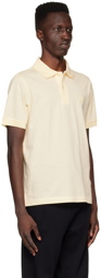 Dunhill Beige Organic Cotton Polo