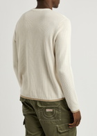 Rag & Bone Harvey Cotton-blend Jumper Ivory