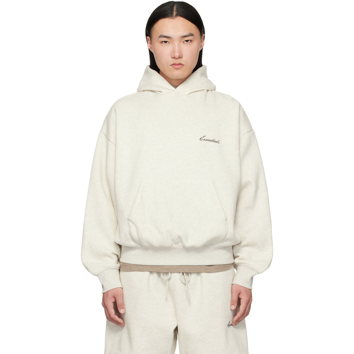 Fear of God ESSENTIALS Off-White Classic Hoodie