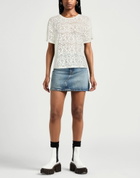 Pieces Womens T-shirt in White