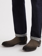 Officine Creative - Providence Suede Chelsea Boots - Brown