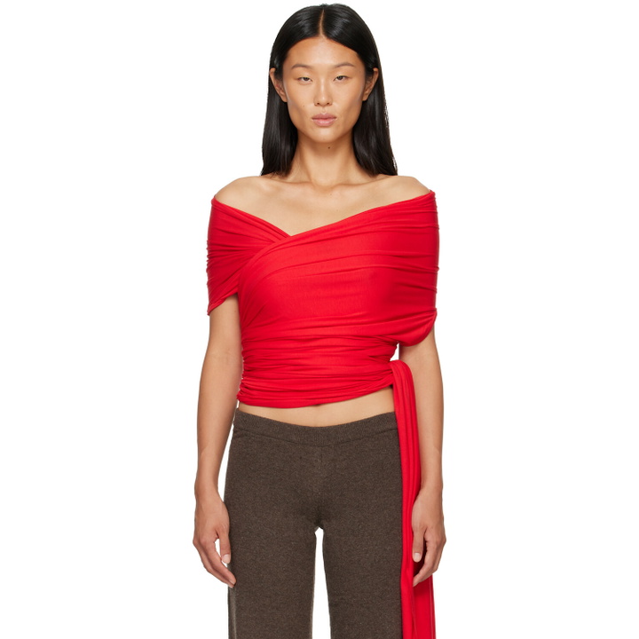 Photo: Gimaguas Red Ashley Top