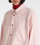Bottega Veneta Notebook oversized printed shirt