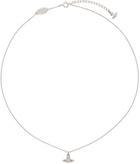 Vivienne Westwood Silver Oslo Pendant Necklace