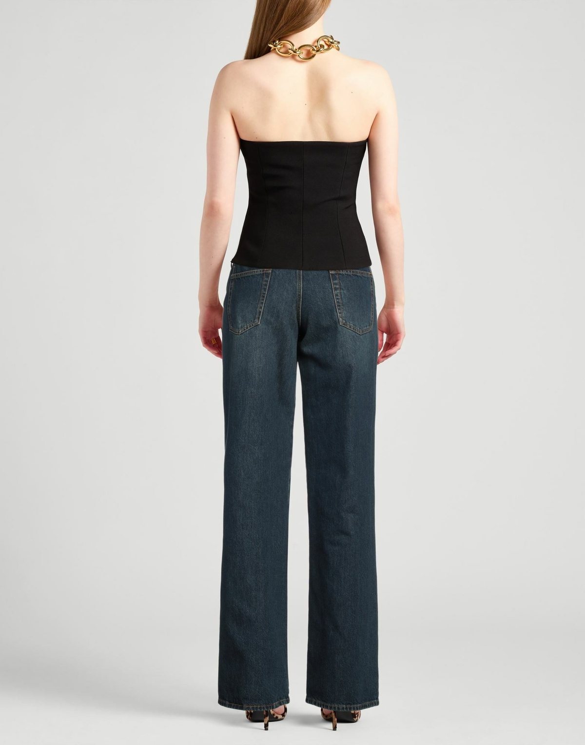 Mcqueen Womens Jeans in Blue