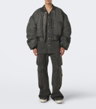 Rick Owens Secchia Flight satin bomber jacket