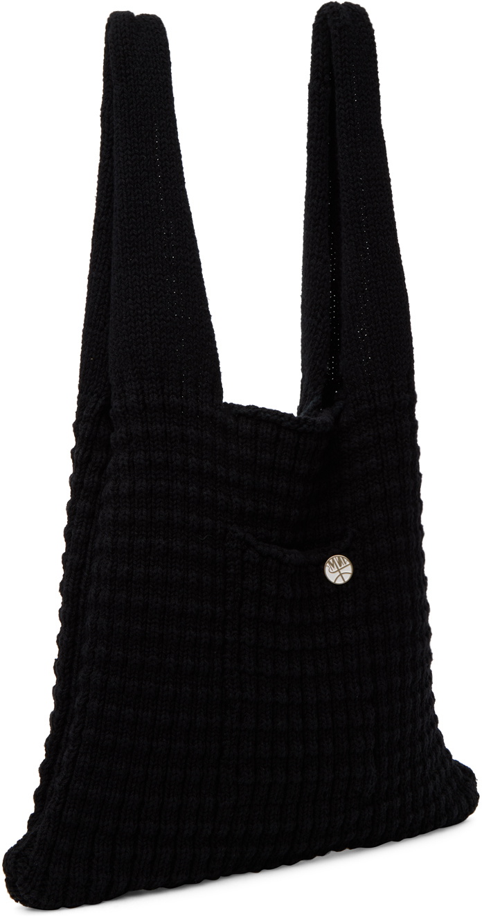 XENIA TELUNTS Black Pocket Tote
