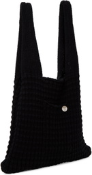 XENIA TELUNTS Black Pocket Tote