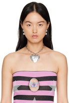 Mondo Mondo Silver Infatuation Necklace