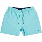 Polo Ralph Lauren Men's Traveler Swim Short in Hammond Blue