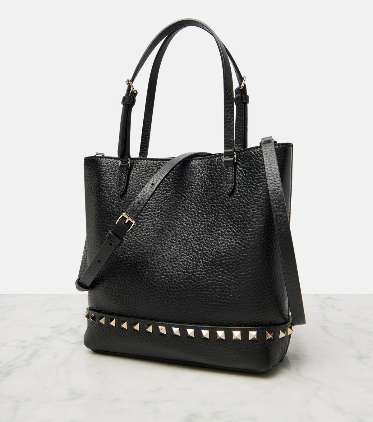 Valentino Garavani Rockstud Small leather tote bag
