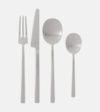 101 Copenhagen Kogei 24-piece brushed steel flatware set