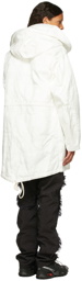 Kanghyuk White Airbag Fishtail Coat