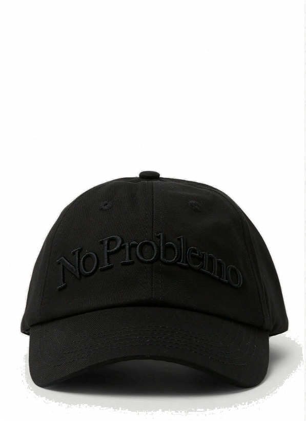 Photo: No Problemo Baseball Cap in Black