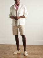 Loro Piana - Spagna Herringbone Linen Jacket - White