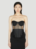 Dolce & Gabbana Kim Embellished Corset Top