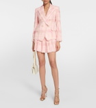 LoveShackFancy Lively tweed miniskirt