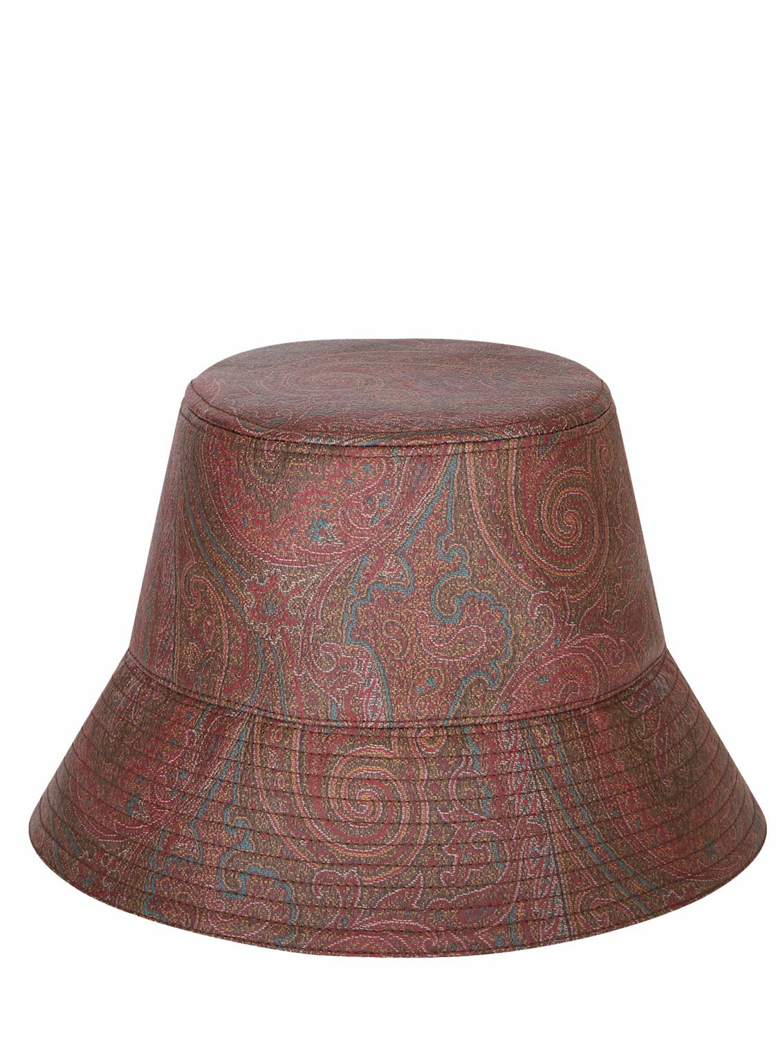 Etro Paisley Print Bucket Hat Size 57 Like New ETRO Multicolor Paisley Bucket Hat Reg. $460 size 57 (M) NWT  main image 3