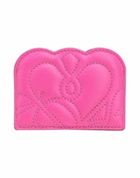 Mcqueen Womens Cardholder in Magenta