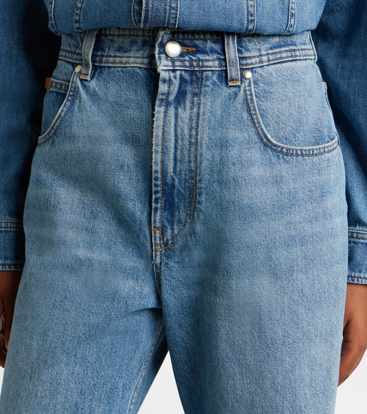 Tod's High-rise wide-leg jeans