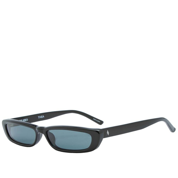 Photo: The Attico Women's Thea Sunglasses in Black 