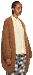 CASEY CASEY Tan Long Cardigan