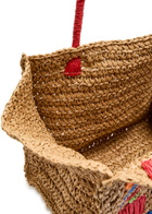 Damson Madder Fruity Raffia Tote bag - Natural - One Size