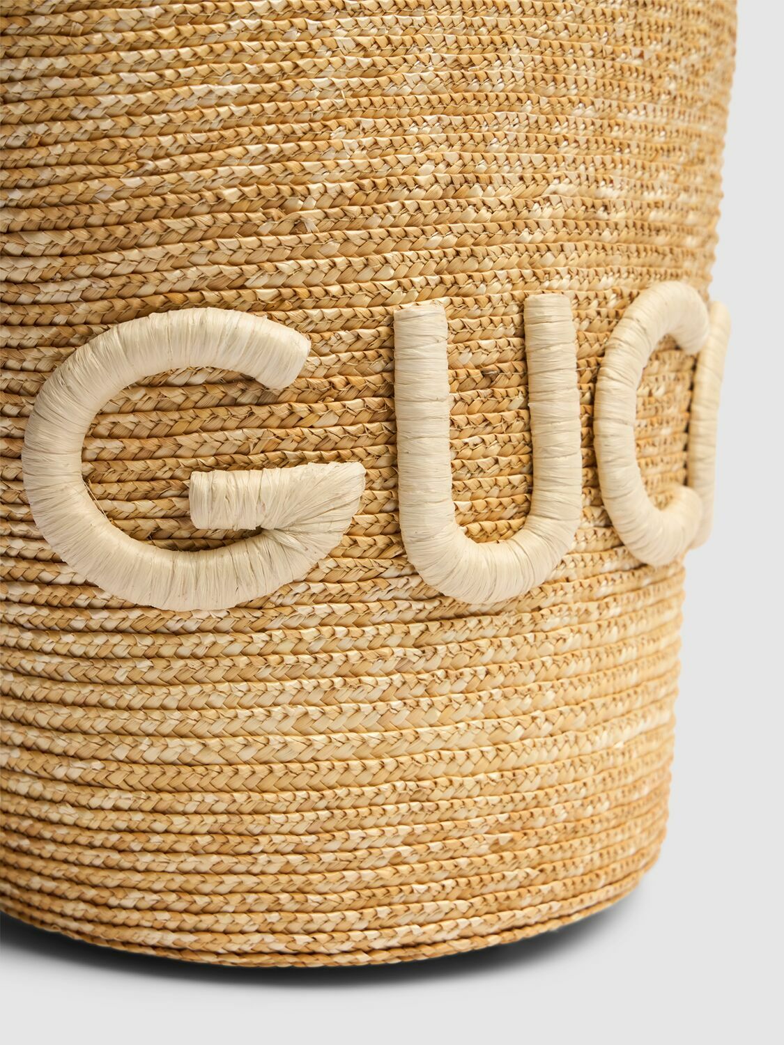GUCCI Summer Raffia Bucket Bag Gucci