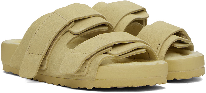 Tekla Yellow Birkenstock Edition Uji Sandals