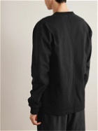 The Row - Kirk Cotton-Jersey T-Shirt - Black