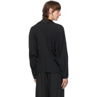 Mugler Black Crepe Shirt