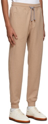 Brunello Cucinelli Beige Techno Cotton Lounge Pants