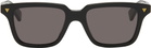 Bottega Veneta Black Square Sunglasses