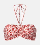 Isabel Marant Salmage floral bikini top