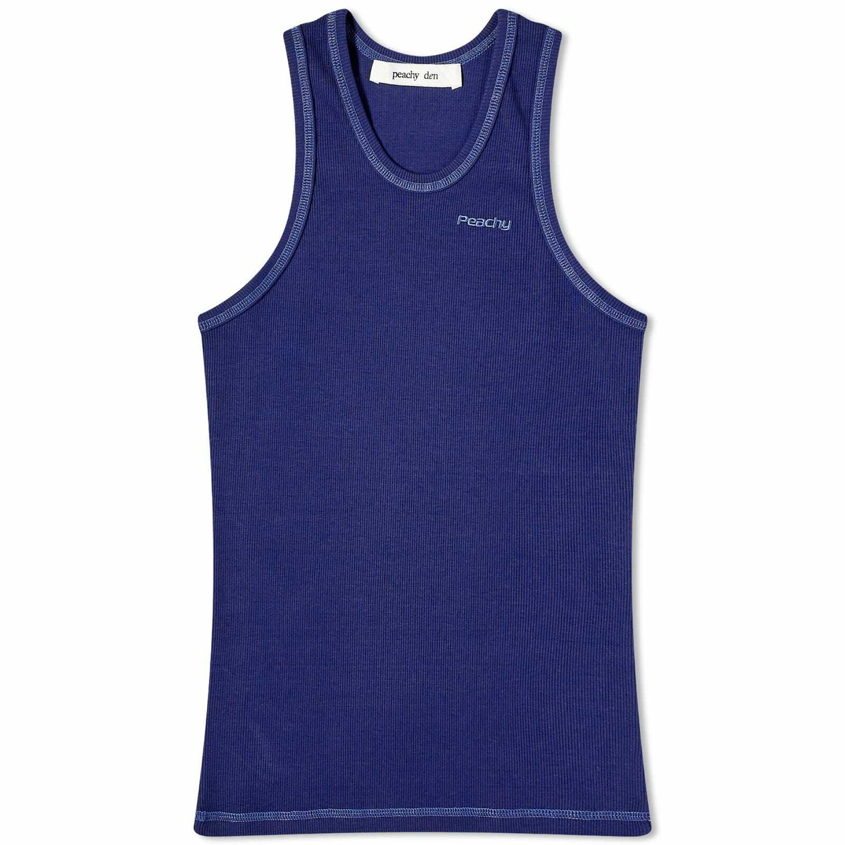 Peachy Den Women's Carrie Vest Top in Navy