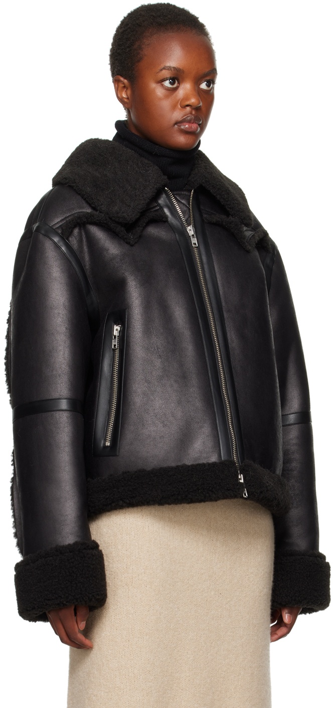 Stand Studio Lessie Faux-Shearling Jacket