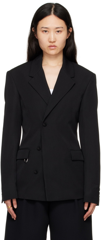 Photo: JACQUEMUS Black Les Classiques 'La Veste Melo' Blazer