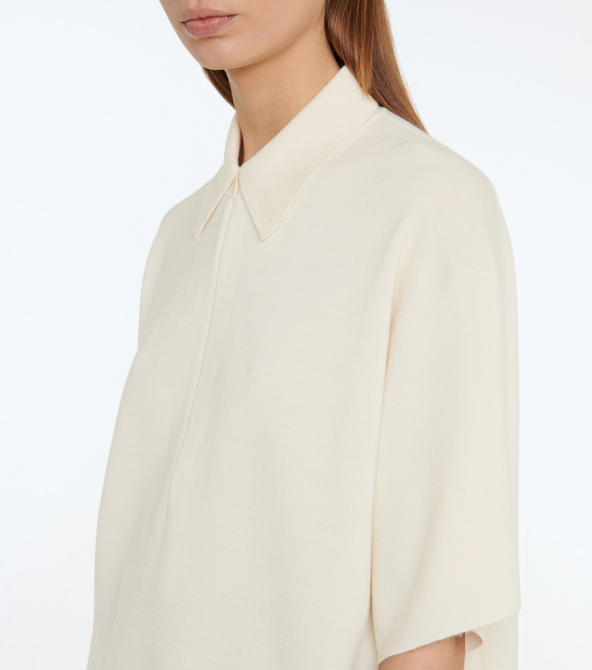CO - Wool polo shirt