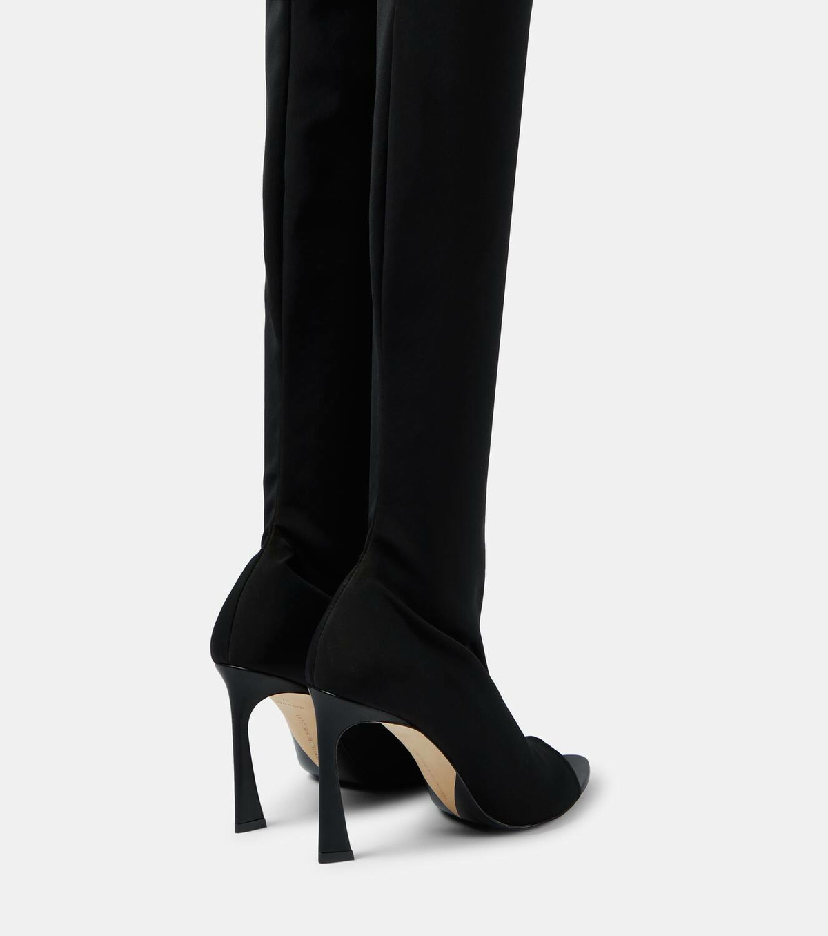 Victoria Beckham Peep Toe over-the-knee boots
