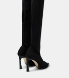 Victoria Beckham Peep Toe over-the-knee boots