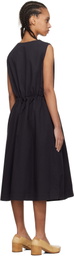 CASEY CASEY Navy BB Midi Dress