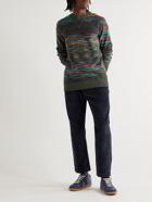 Missoni - Space-Dyed Wool-Blend Sweater - Green