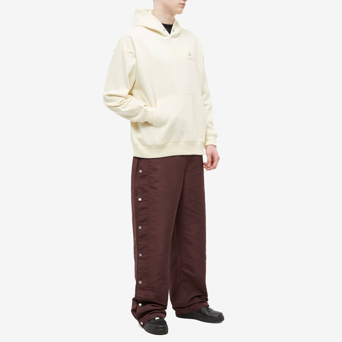 Air Jordan x A Ma Maniere Jacquard Hoody in Coconut Milk