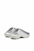 Diesel Metallic mules - Sneakers - Unisex - Silver
